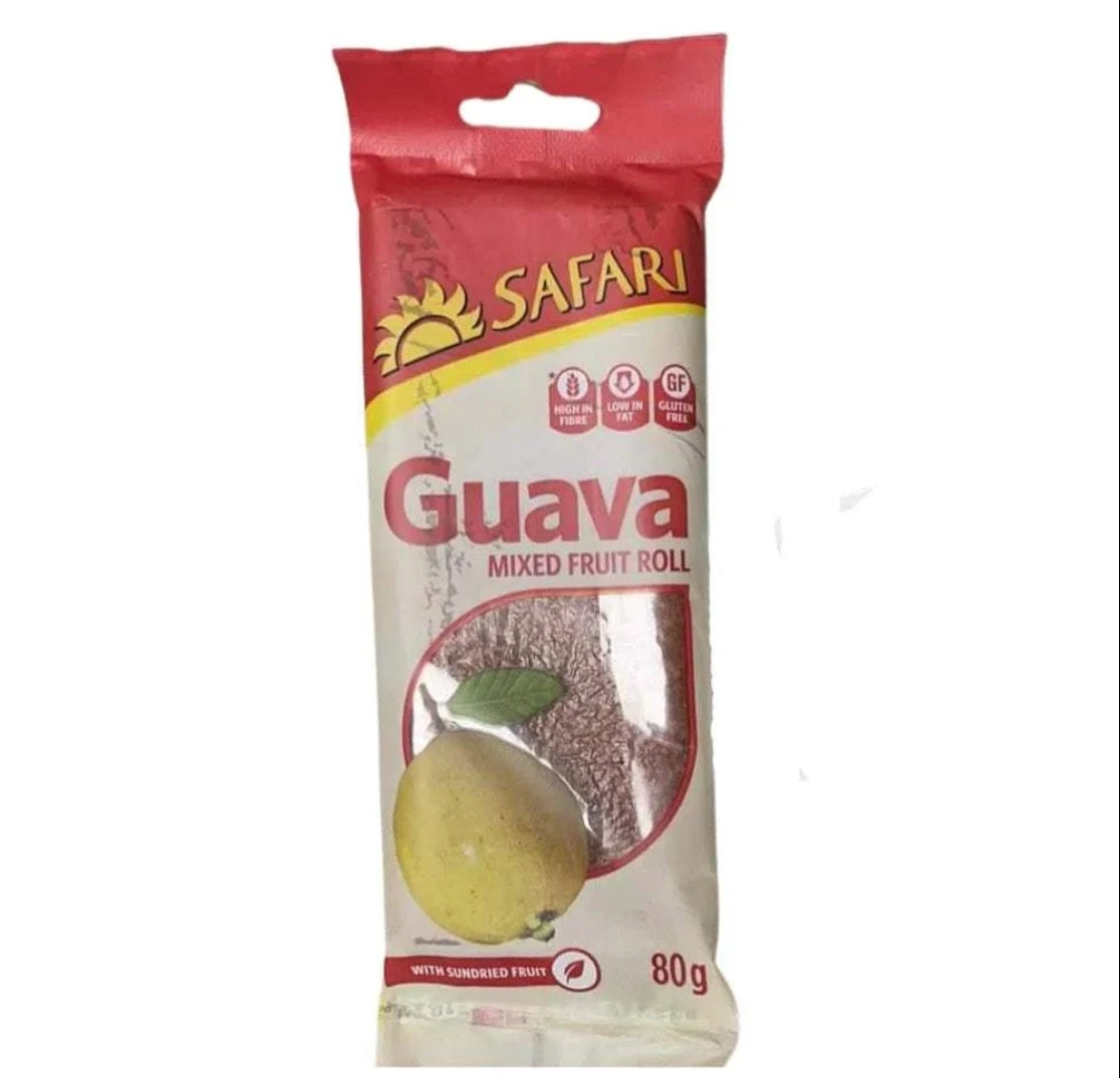 Safari Fruit Roll - Guava 80g