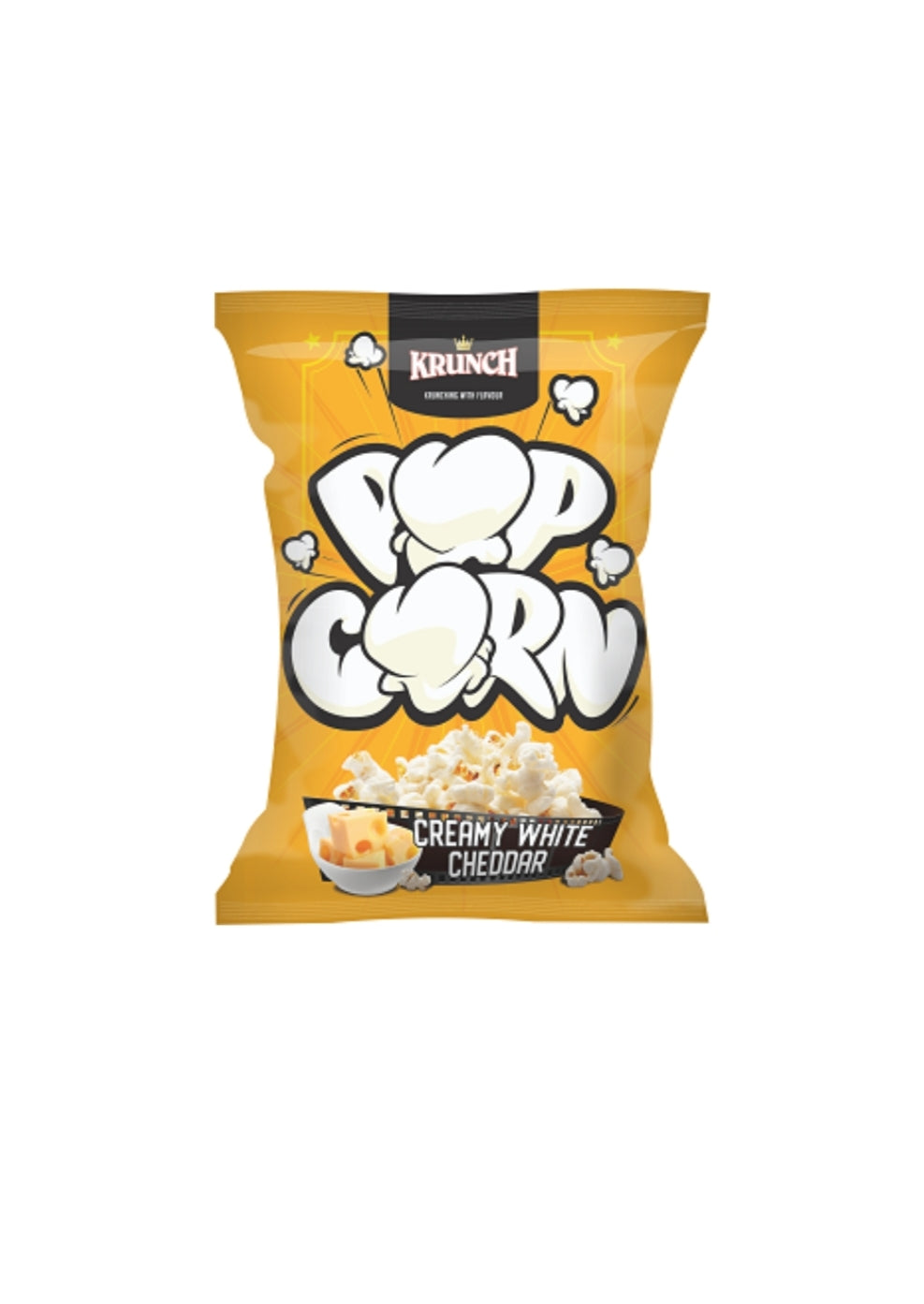Krunch Popcorn - Creamy White Cheddar 90g
