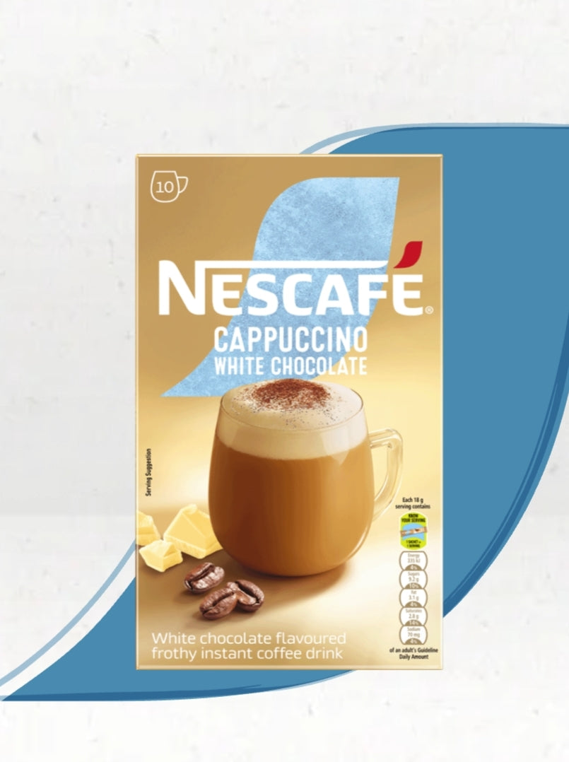 Nestle Cappuchino White Chococcino 10 x 18g