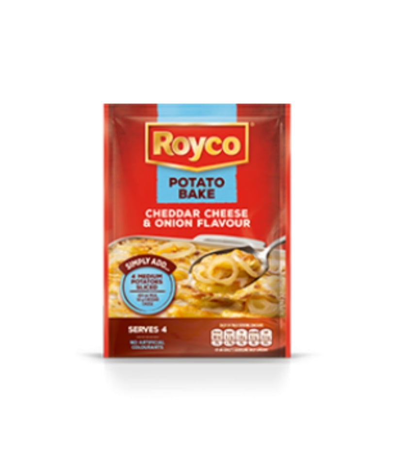 Royco Potato Bake - Chedder Cheese & Onion 40g