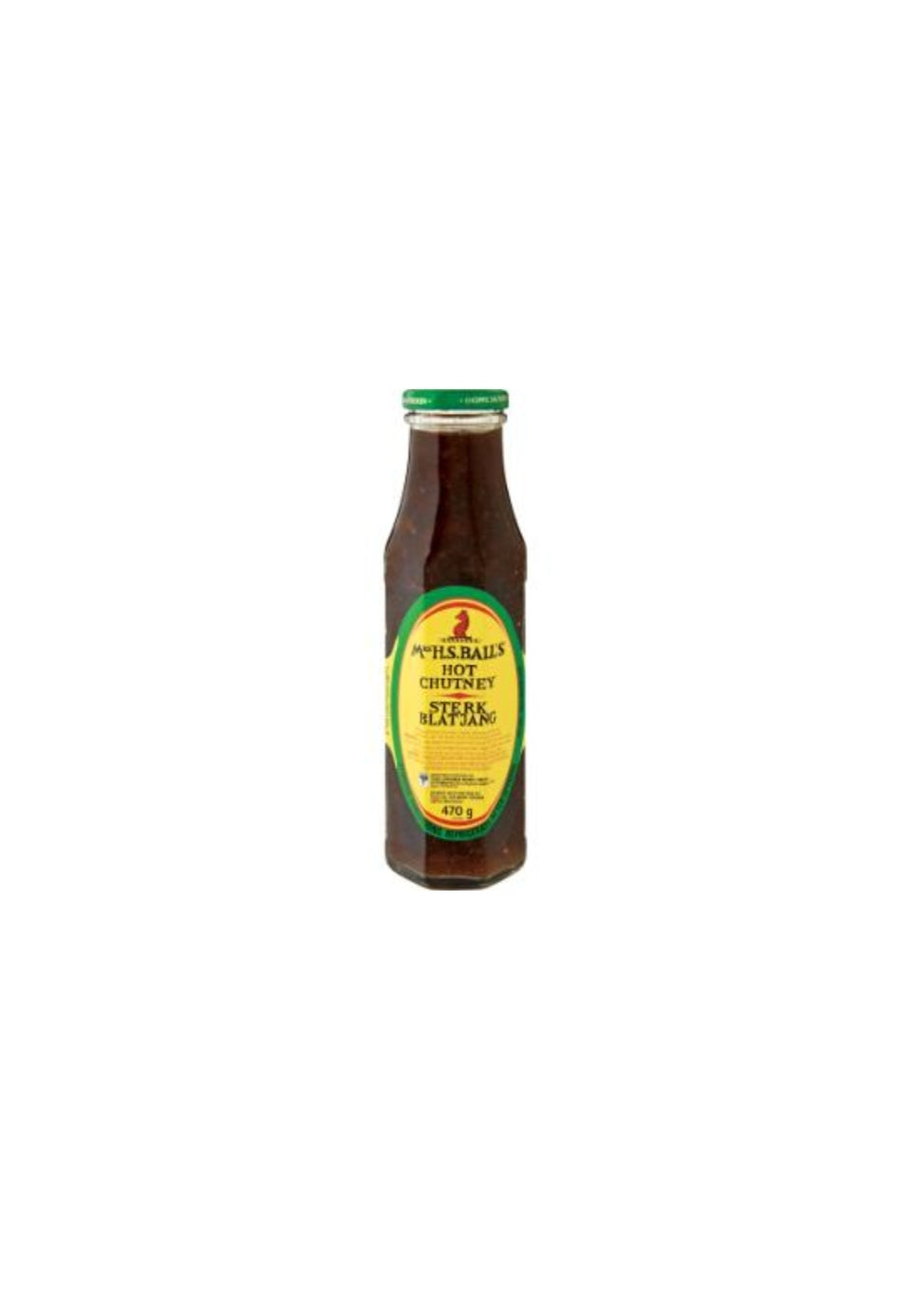 Mrs Balls Chutney Hot 470g