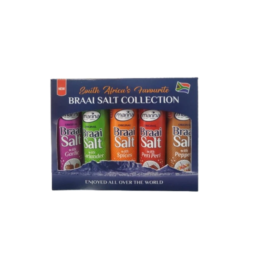 Marina Braai Salt - Collection Pack 5 x 25g