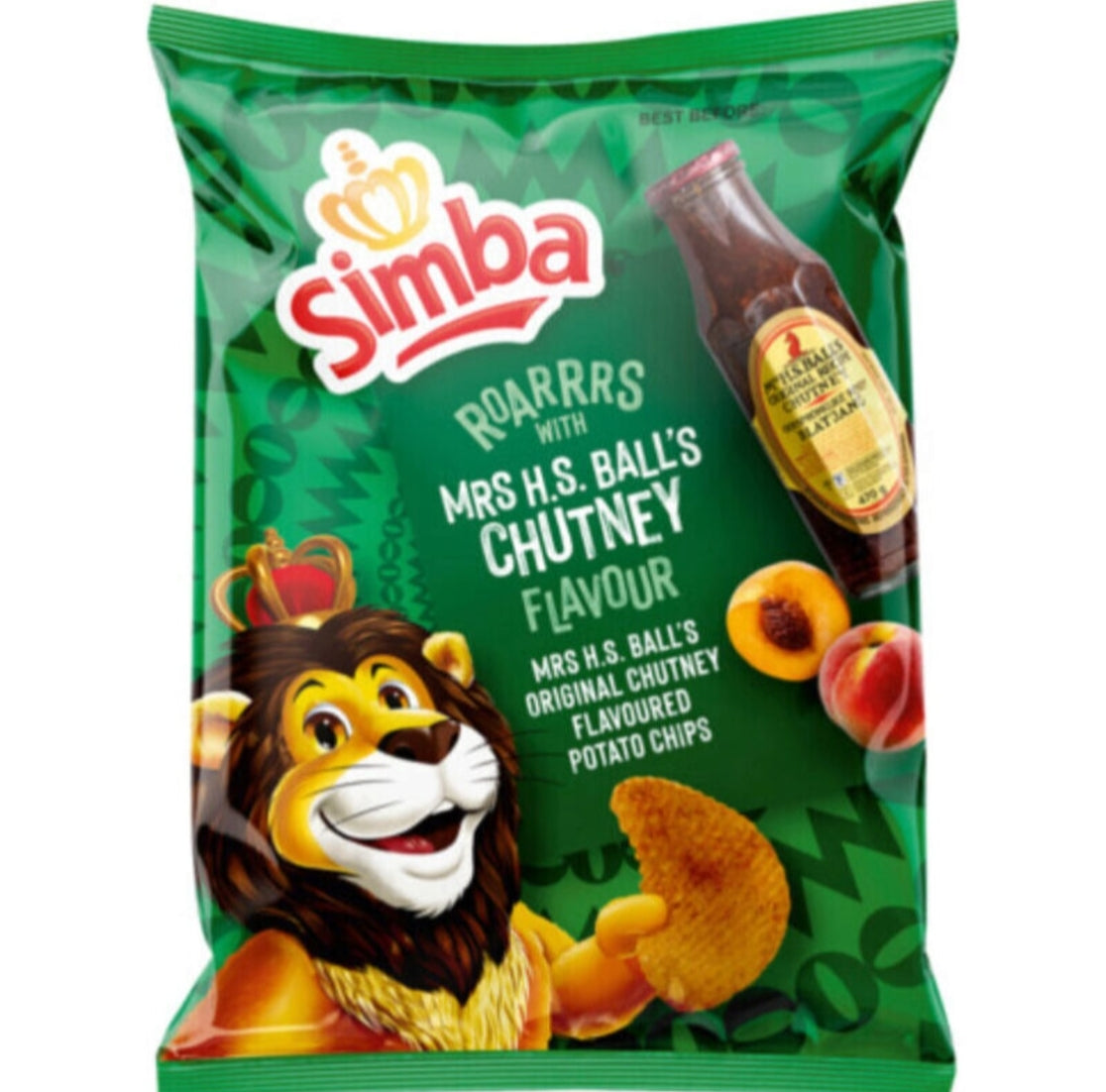 Simba Mrs Balls Chutney Chips 120g