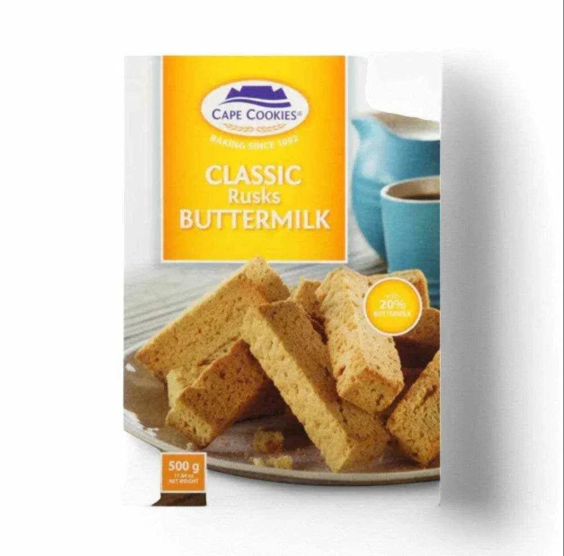 Cape Cookies Rusks - Buttermilk 500g