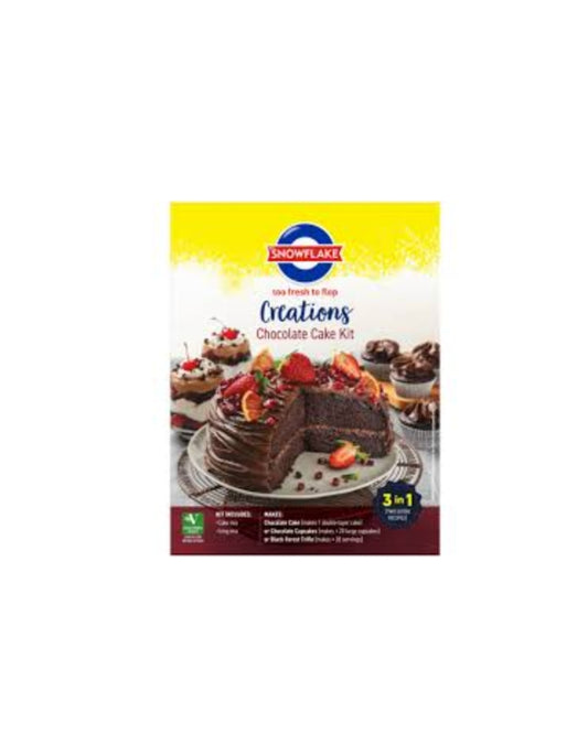Snowflake Creations - Chocolate Cake Kit 800g