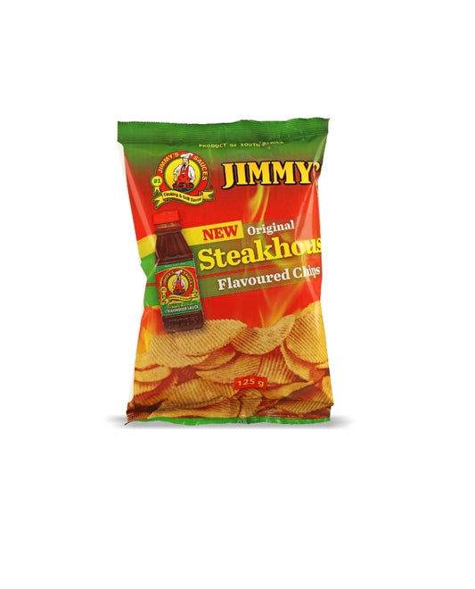 Jimmys Original Steakhouse Chips 125g