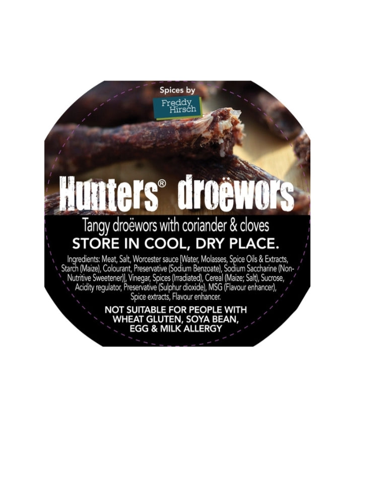 Freddy Hirsch Droe Wors Hunters 1.1kg