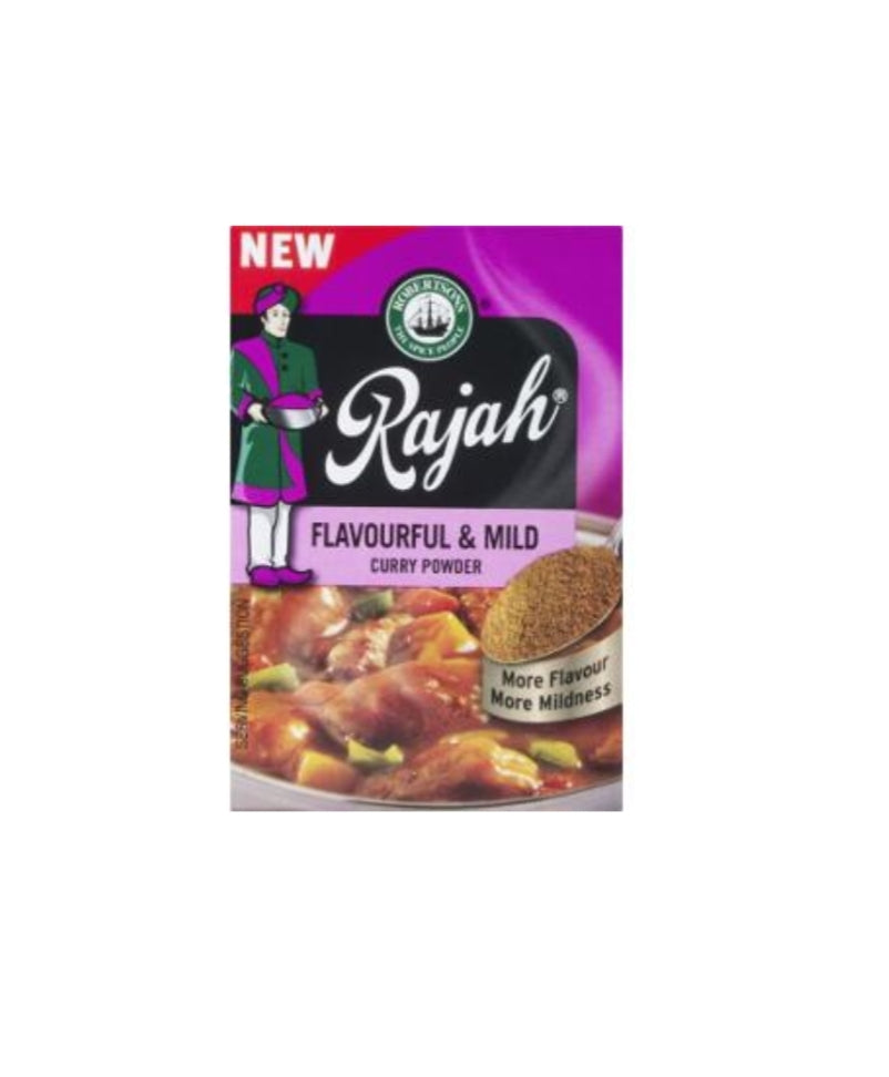 Rajah Curry Powder - Flavorful & Mild 100g