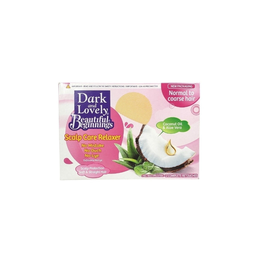 Dark & Lovely Beautiful Beginnings Relaxer Kit - N