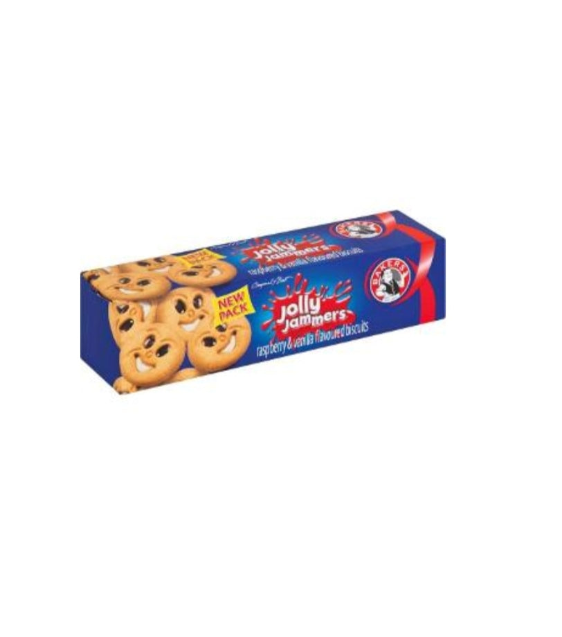 Bakers Jolly Jammers - Raspberry 200g