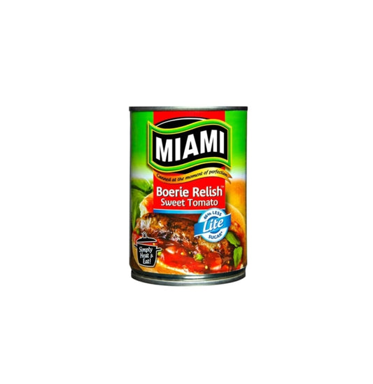 Miami Boerie Relish Lite 450g