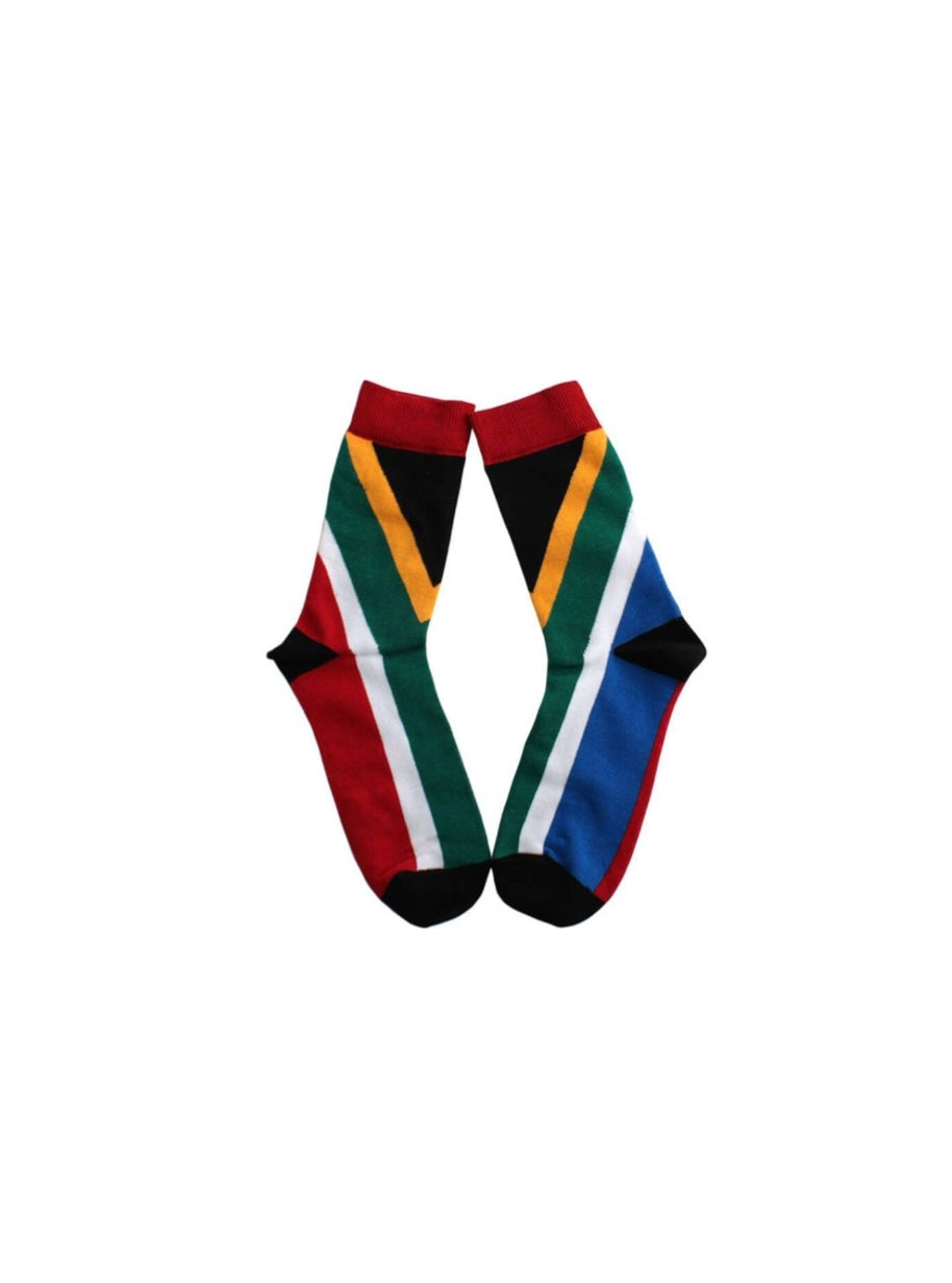 Socks for Africa - SA Flag