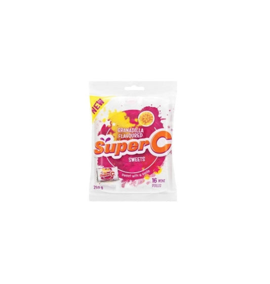Super C Mini Rolls - Granadilla 150g