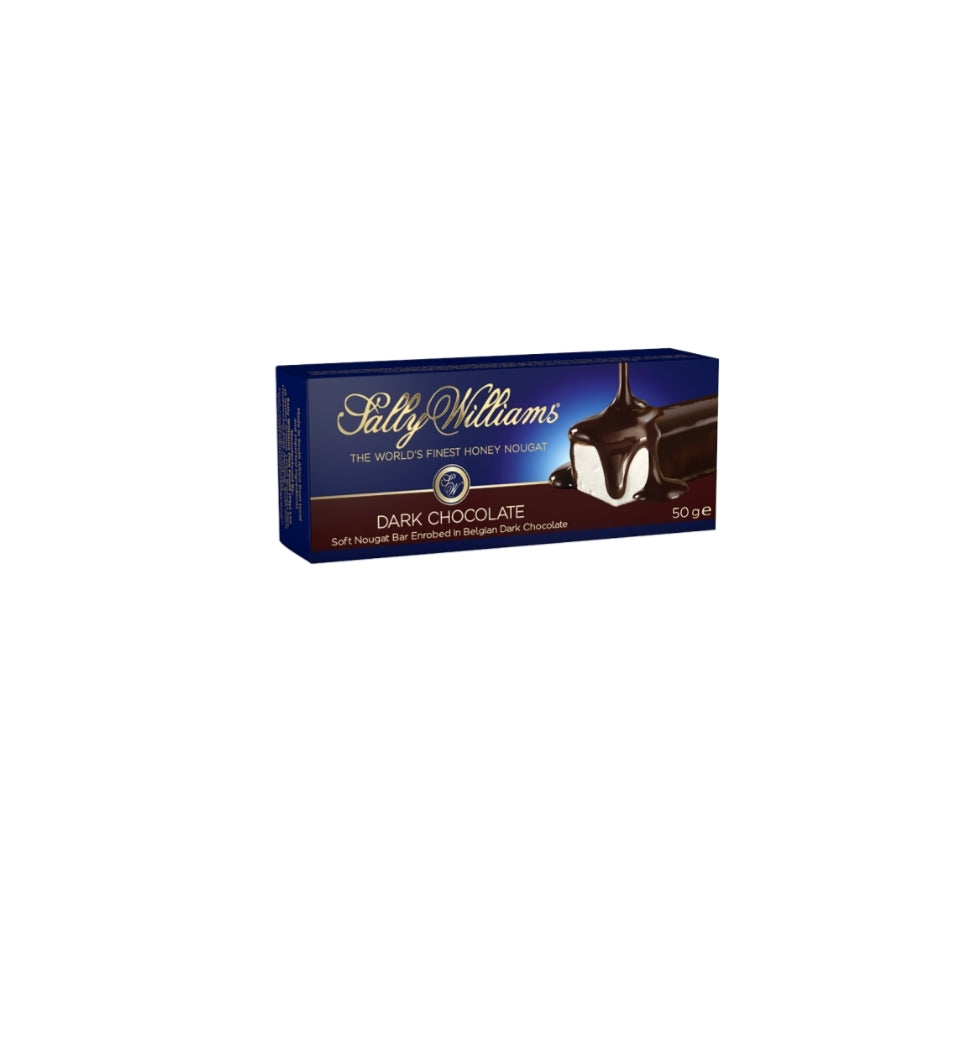 Sally Williams Nougat - Dark Chocolate 50g bar