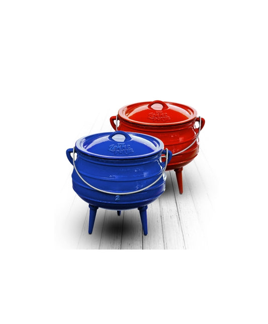 Three Legged Potjie 7.8L - Red / Blue (Pre-Order)
