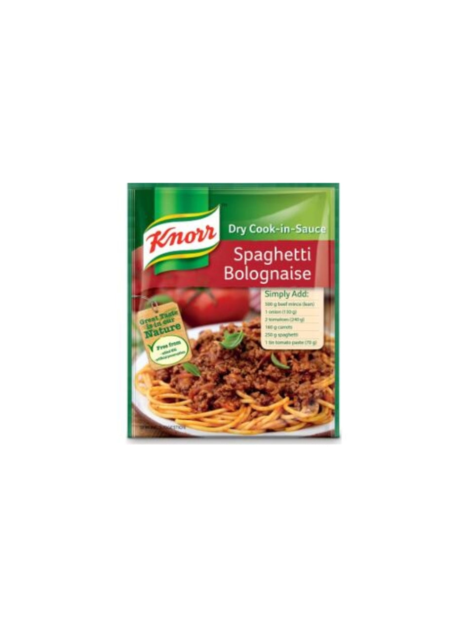 Knorr Cook in Sauce - Spaghetti Bolognaise 48g