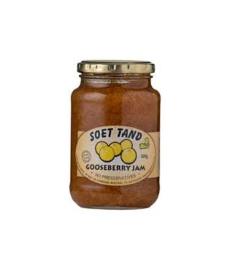 Soet Tand Gooseberry Jam 500g