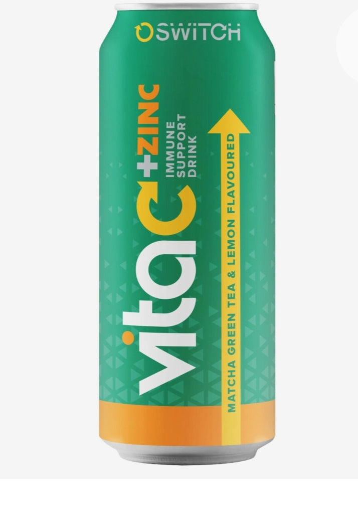 Switch Vita C Matcha Green Tea & Lemon 500ml