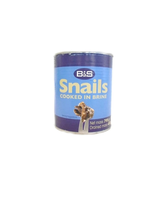 B & S Snails in Brine 795g
