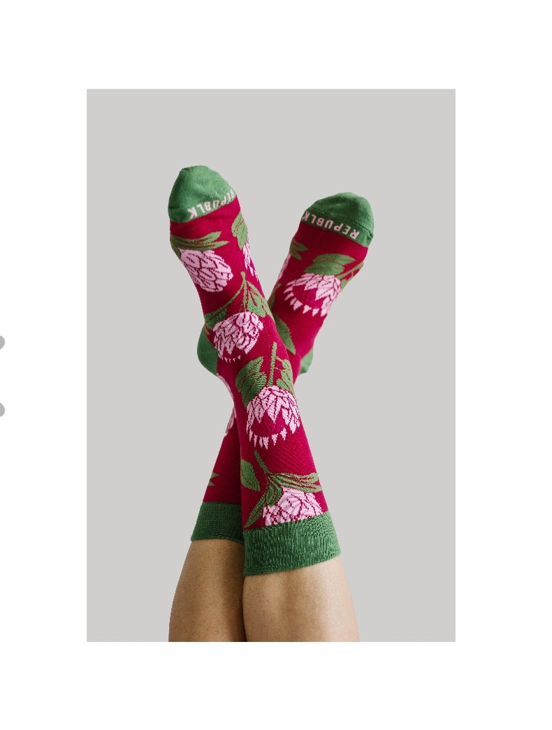 Funky Socks - Protea
